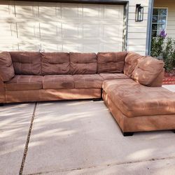 Professionally Cleaned Sectional Couch
