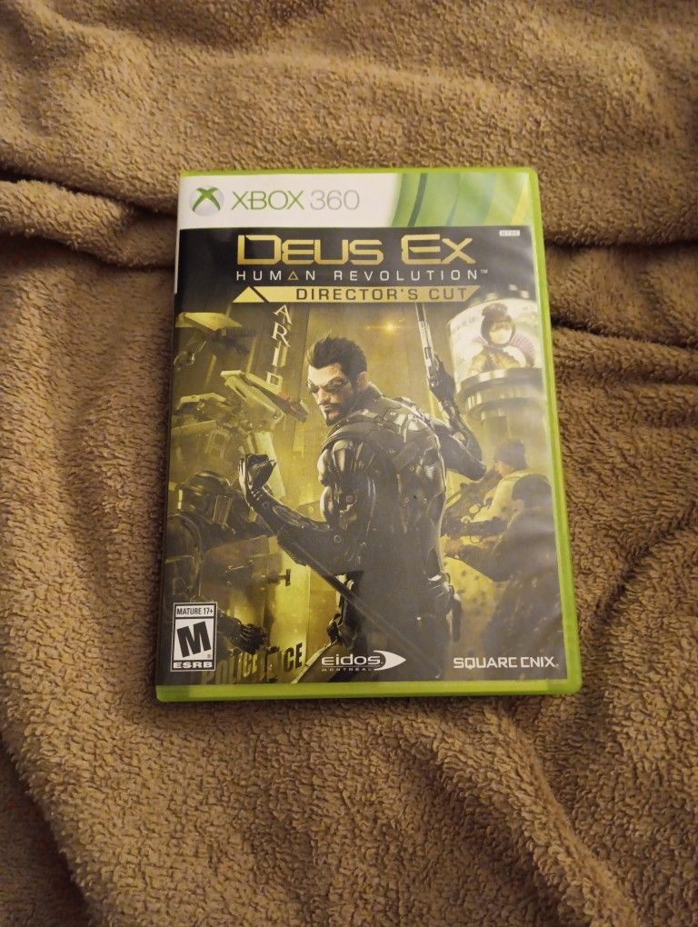 Deus Ex Human Revolution Director's Cut For Xbox 360