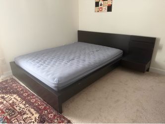 IKEA Queen bed frame and dresser