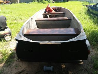 Water scamp fishing boat with fish locater for Sale in Tulsa, OK - OfferUp