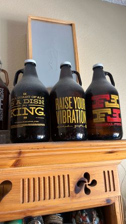 Growler jugs -refillable!