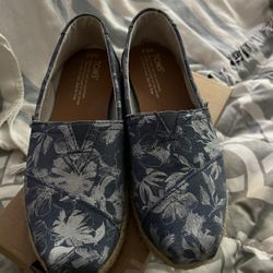 Toms Floral Loafers Flats