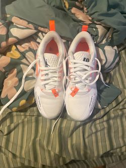 Jordan Low-Top Sneakers White Orange