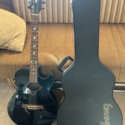 Ibanez Electric Acoustic Guitar With Hard Case
