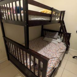 Bunk Bed + Twin (Only Bed Frame) 
