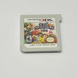 Super smash bros Nintendo 3DS video games pre-owned 