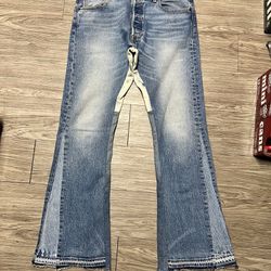 Levi’s Size 32 Gallery Dept Style  Ksubi Jeans Stacked Jeans FLARED JEANS  Awful lot Of Cough Syrup