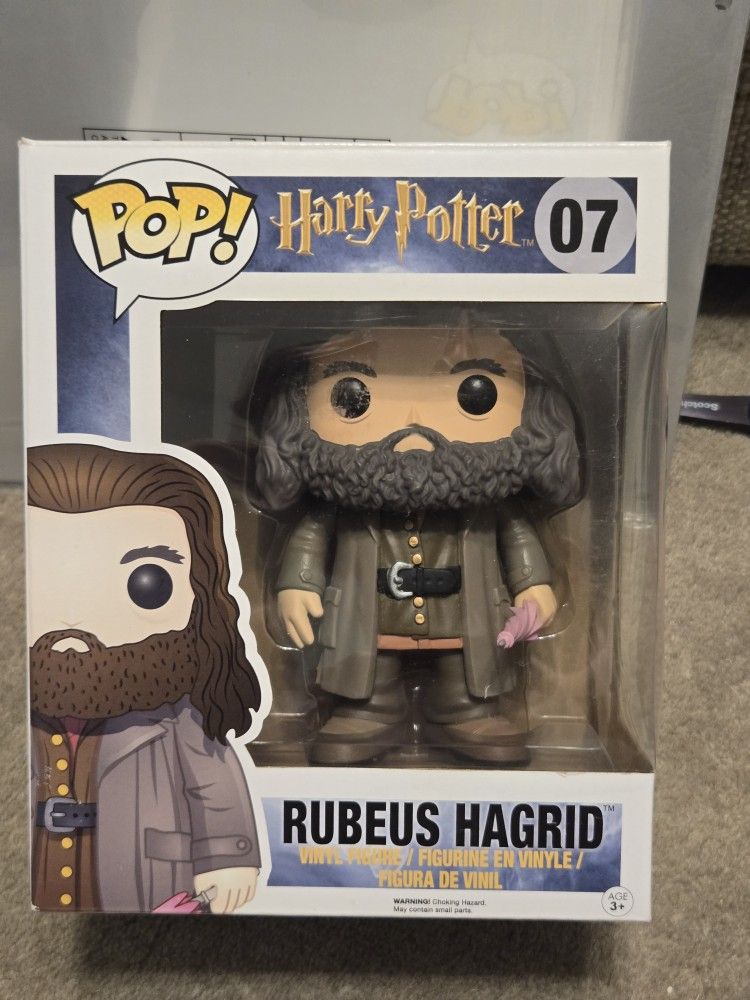 Harry Potter Rubeus Hagrid 6" Super Sized Funko Pop