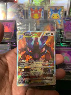 Pokemon promo Lucario Vstar
