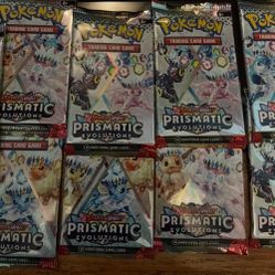 Prismatic Evolutions  (9 Booster Packs)