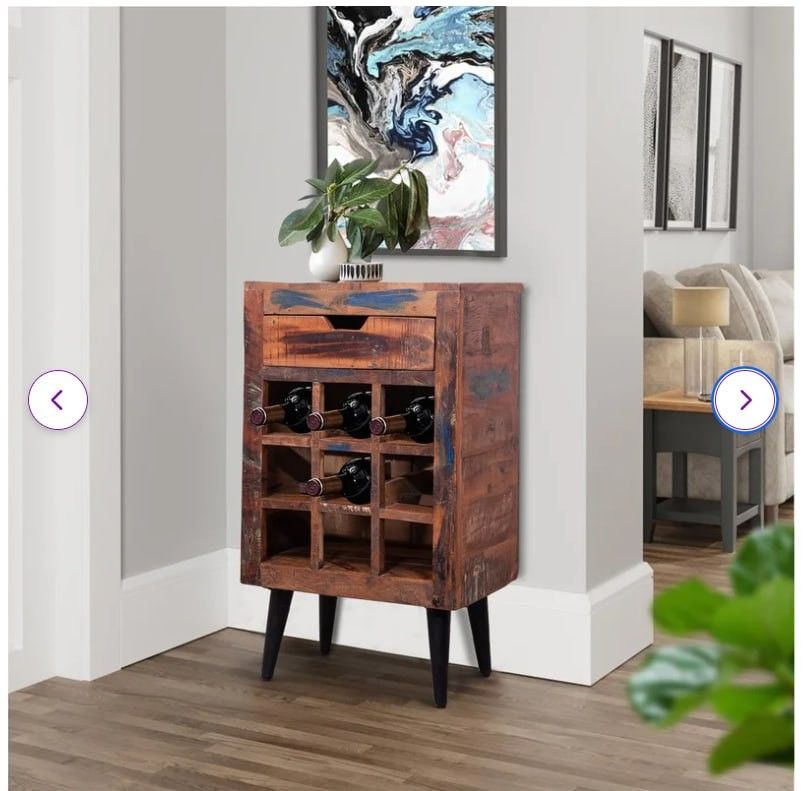 Brand New Corrigan Studio Diyako Bar Cabinet - Unused, Discounted