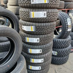 4 New Tires Installed/ 4 Llantas Nuevas Instaladas 235/75/15 Good Year Tires 