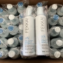 40 Bottles Vegan FEKKAI shampoo and Conditioner New 