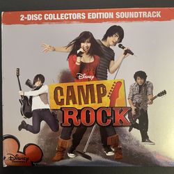 Disney’s CAMP ROCK Original Soundtrack 2-Disc Collector’s Edition (CD + DVD-2008)