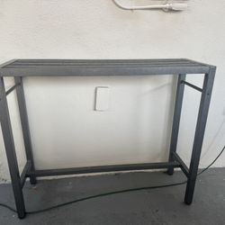 Black Metal Table