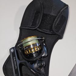 NEW Daiwa Fishing Bundle - Daiwa BG Spinning Reel, Daiwa Ardito-TR Travel Casting Rod, And Tons Of Extras!