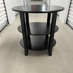 3 Tier Modern Oval End Table (One Available)