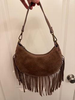 Suede Gray bag