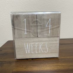 Rae Dunn Baby Milestone Blocks