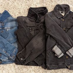 Girls Jean Jackets - M,L