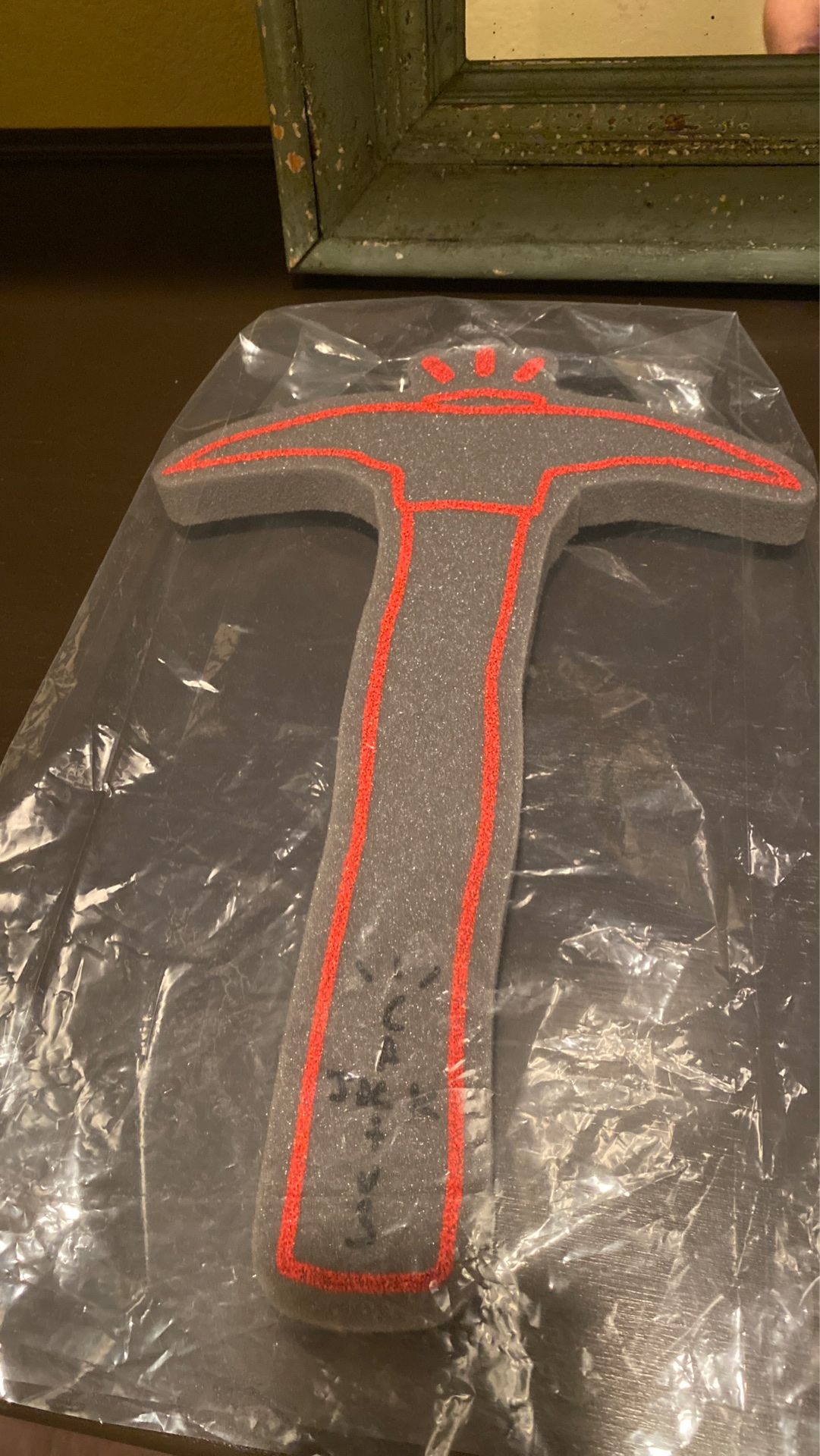 Cactus Jack X Fortnite Foam pickaxe Travis Scott