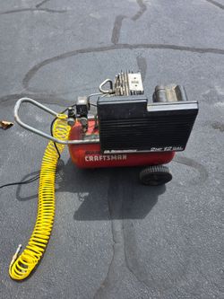Craftsman 2hp 12 gallon compressor