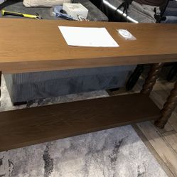 60" Console Table with Braided Legs - Threshold™ designed with Studio McGee