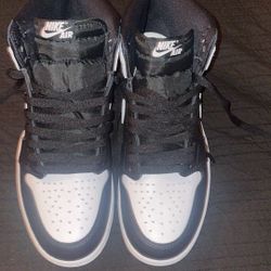 Air Jordan 1 Retro High Og Black And White 10.5