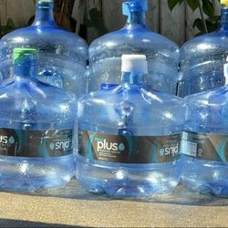 3 gallon & 5 gallon water bottles