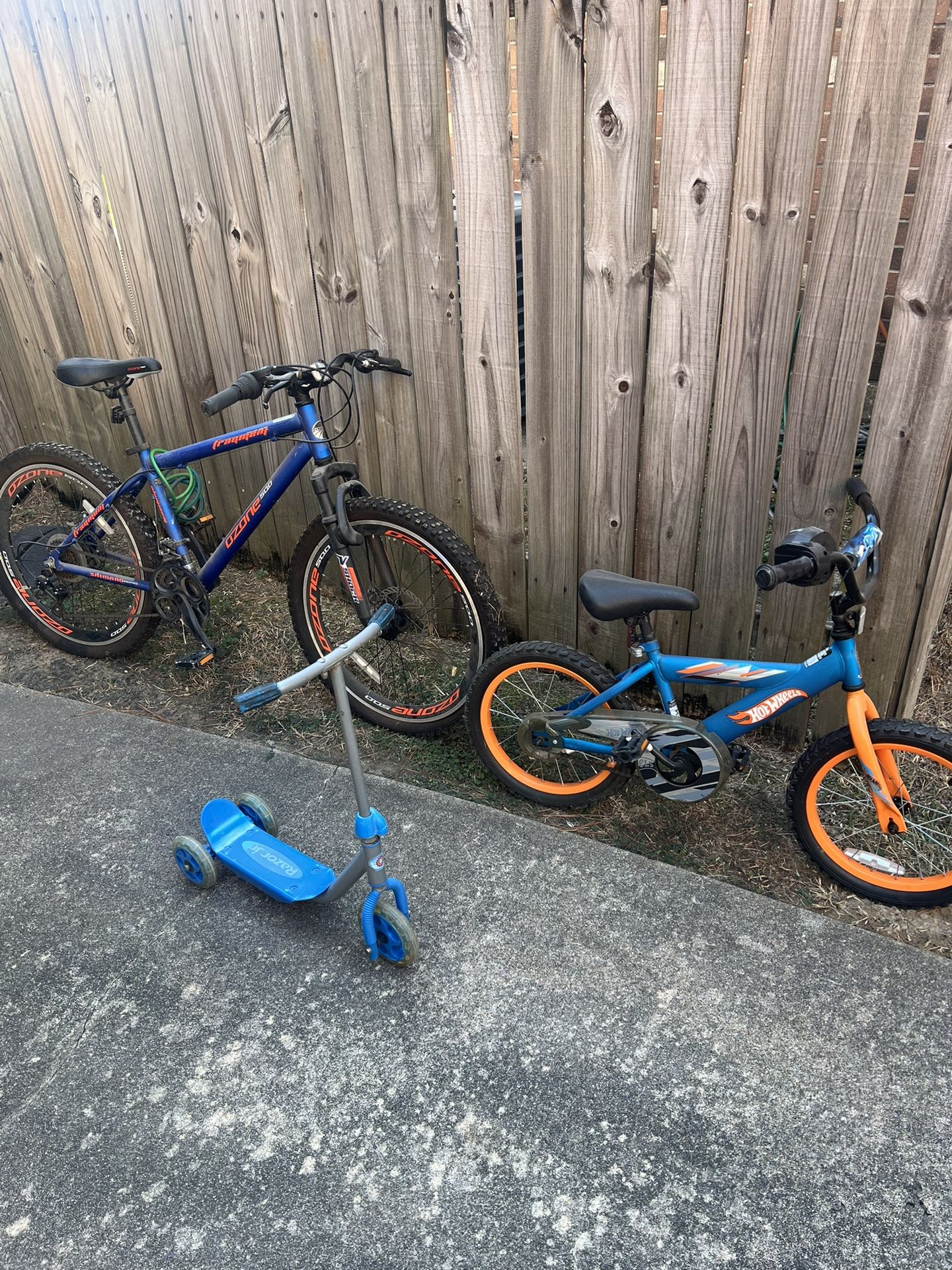 Kids Bike And Scooter 