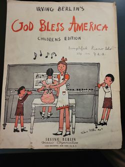Irving Berlin's Music Corporation God Bless America 