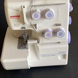 Janome Serger Machine Very Easy To Use