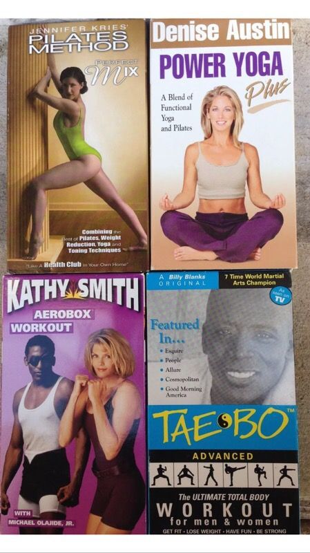 Lot of Workout Exercise VHS Tapes