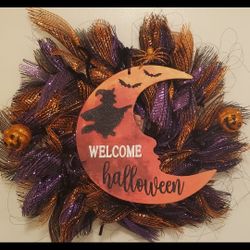 HALLOWEEN HANDMADE 🎃 WREATH NEW