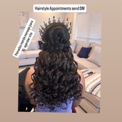 Curling 🥌 Iron .peinados. 