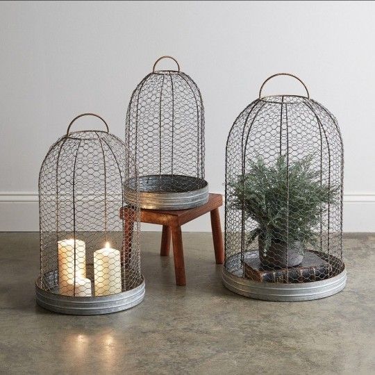 Farm House Style Decorative Cloche For Parties/Shower/Wedding