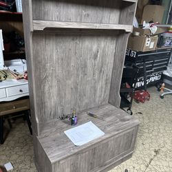 Entryway Coat Rack And Storage 