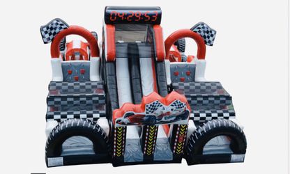 Raceway Dual Lane Obstacle Course For Sale