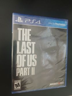 New sealed last of us 2 ps4