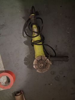 Corded Ryobi Grinder with Blade