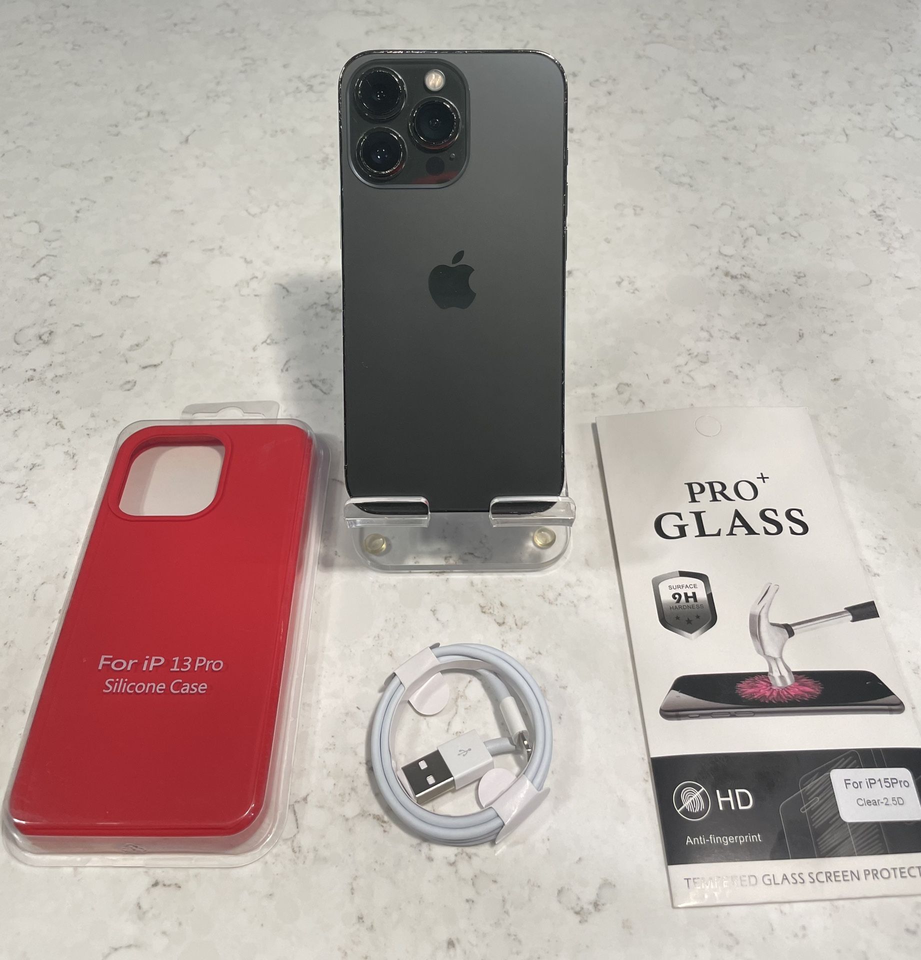 Black iPhone 13 pro 128gb  Unlocked 470obo