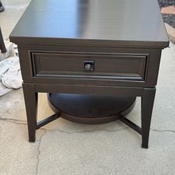 Espresso End Table