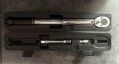 EPAuto 1/2-inch Drive Click Torque Wrench, 10-150 ft/lb, 13.6-203.5 N/m