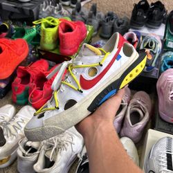 Off White Blazer Low “White” size 12