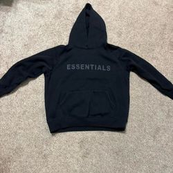 Essentials Hoodie Black Original