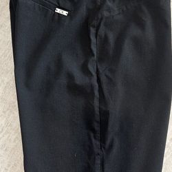 Calvin Klein  Knee Length Women's Black Shorts -  Size Small