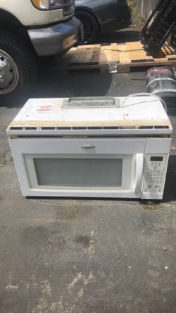Free under mount microwave.