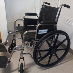 20 Inch Wide Wheelcair 300 Lbs Capacity