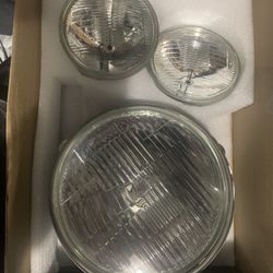 Harley Davidson Headlight And Passing Lights 