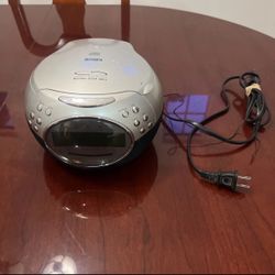Jensen JCR-535W AM FM Weather Band Stereo CD Clock Radio w/ Dual Alarm